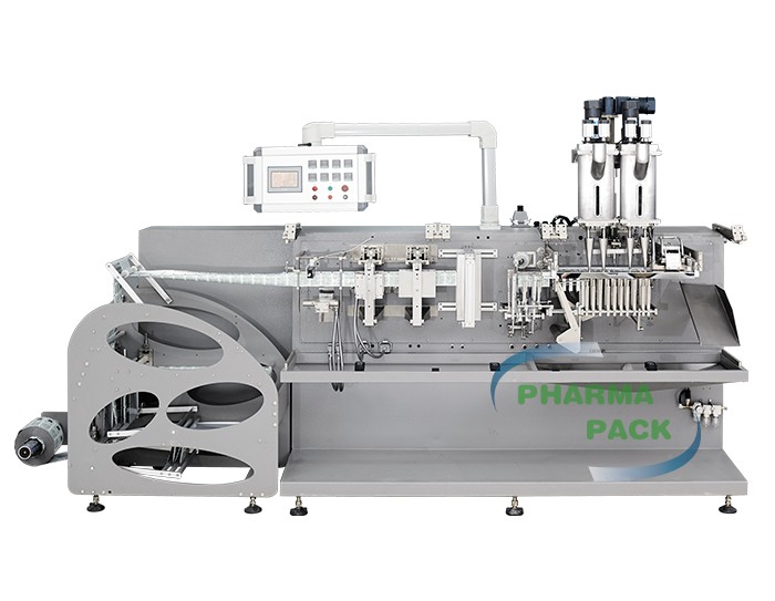 PB-1800DL Horizontal automatic double-outlet double-bag packing machine